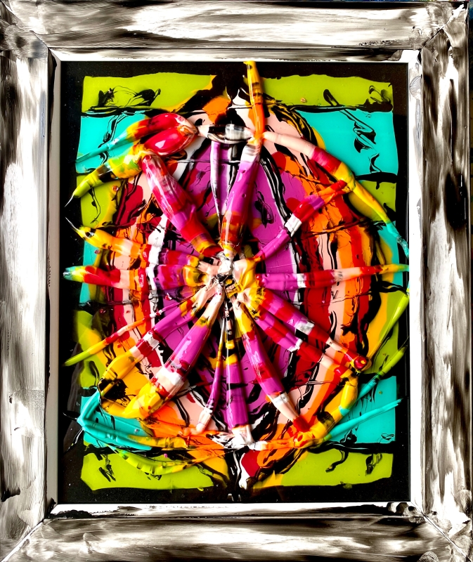 SHATTERED HOPE BLOSSOMS by artist Sheri HOPE